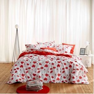 Dekbedovertrek MOODIT Odil Papaver Poppy Red-140 x 200 / 220 cm | 1-Persoons