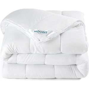Moodit 4-Seizoenen Dekbed Winston - Eenpersoons - 140 x 220 cm - Polyestervulling