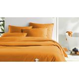 De Witte Lietaer Dekbedovertrek Olivia, Copper + Katoen Satijn