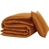 De Witte Lietaer Dekbedovertrek Olivia, Copper + Katoen Satijn