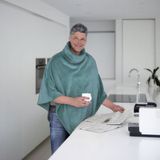 Poncho MOODIT Calido Ruby Red