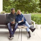 Poncho MOODIT Calido Ruby Red