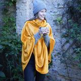 MOODIT - Calido - Poncho - Golden Yellow - 100% Polyester