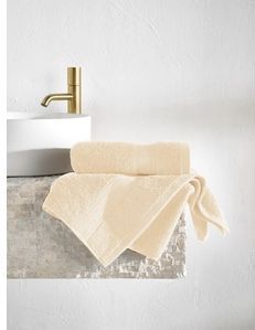 De Witte Lietaer - Stephanie - Handdoek - Crème - 100% Katoen - Set van 2