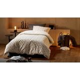 De Witte Lietaer Dekbedovertrek, Dentree Soft White + % Katoen Flanel