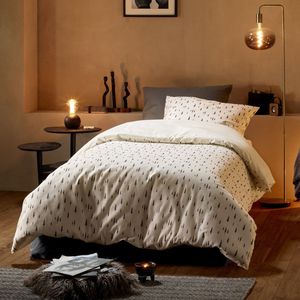 De Witte Lietaer Dekbedovertrek, Dentree Soft White + % Katoen Flanel