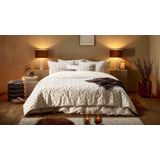 De Witte Lietaer Dekbedovertrek, Dentree Soft White + 2x Katoen flanel