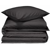 Dekbedovertrek - Katoen - Grijs - Eenpersoons