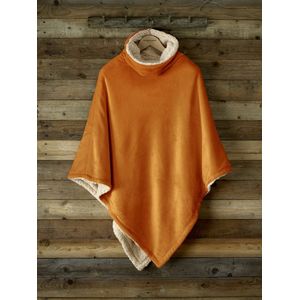 De Witte Lietaer - Ganges - Poncho - Copper - Luxury Homewear