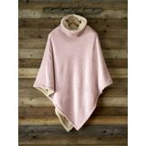 De Witte Lietaer Poncho Vieux Rose Effen Polyester 228406