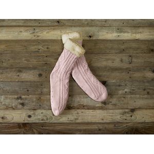 De Witte Lietaer - Teddy Yamuna - Sokken - Vieux Rose - Luxury Homewear