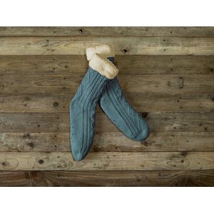 De Witte Lietaer - Teddy Yamuna - Sokken - Petrol - 100% Polyester