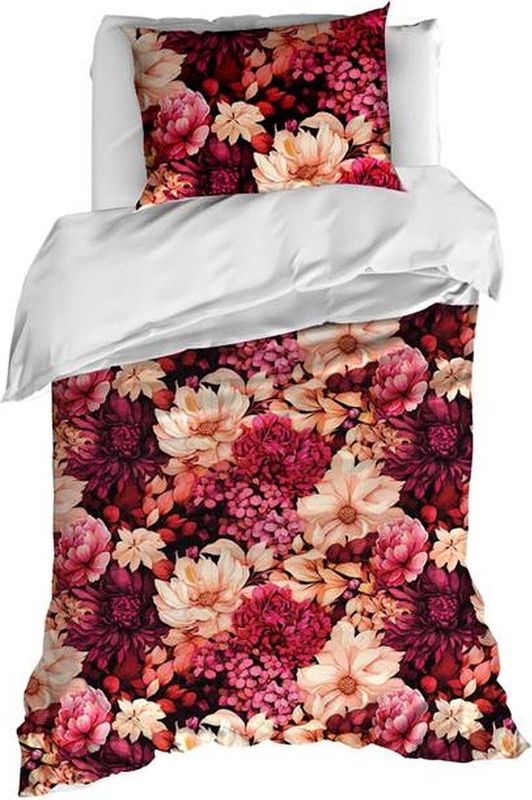 Dekbedovertrek - Blauw - Katoen - 1 Persoons