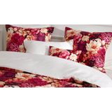 De Witte Lietaer - Dahlia Coral Paradis - Dekbedovertrek - Satijn - 200 x 200 / 220 cm