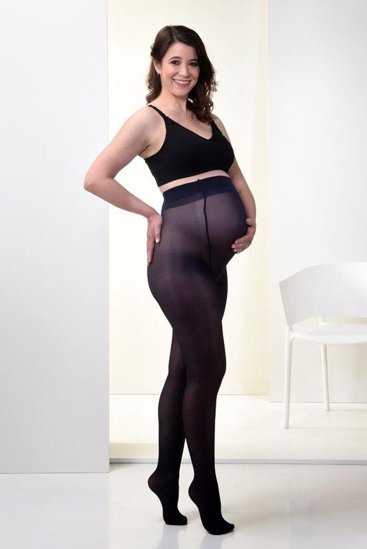 Mamsy Zwangerschapspanty 40 Denier Marine