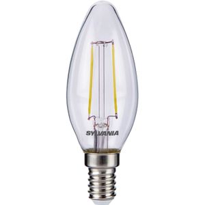 SYLVANIA - LEDLAMP TOLEDO RETRO KAARS 250 LM - HELDER - 2.5 W - E14