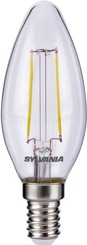 SYLVANIA - LEDLAMP TOLEDO RETRO KAARS 250 LM - HELDER - 2.5 W - E14