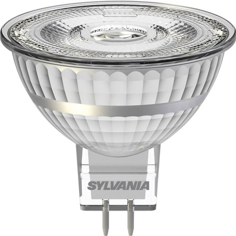 6x Sylvania GU5.3 LED Lamp | 5.8W 3000K 460Lm 12V | 830 Dimbaar | RefLED Superia