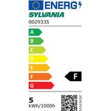 Sylvania - Led Lamp - Peervormig - Matte Coating - Warm Wit Licht - 470 Lumen