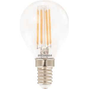 Sylvania - Kogelvormige Led Lamp - Warm Wit - E14 Fitting - Dimbaar