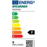 Sylvania - Kogelvormige LED Lamp - Warm Wit - E27 Fitting - Matte Coating