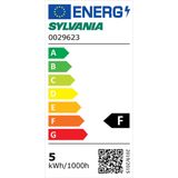 Sylvania - Kogelvormige LED Lamp - Warm Wit - E14 - Filament