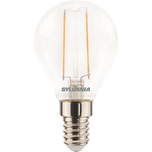 Sylvania - Kogelvormige LED Lamp - Warm Wit - E14 - Filament
