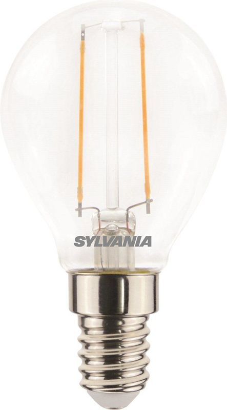Sylvania - Kogelvormige LED Lamp - Warm Wit - E14 - Filament