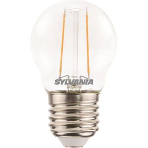 Sylvania - Kogelvormige Led Lamp - Warm Wit - E27 Fitting - 2,5W