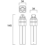Sylvania - G24q-2 - LED Lamp - 4000K - 7W - 770 Lumen
