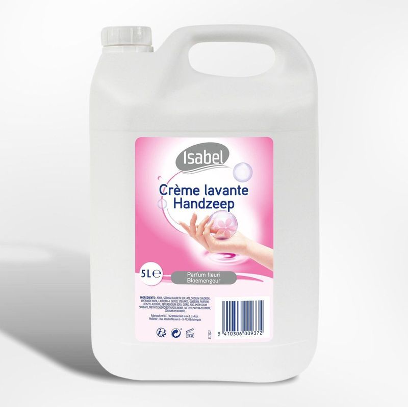 Isabel - Handzeep - Navulling - Dispenser of Pompje - 5 Liter - Voordeelverpakking