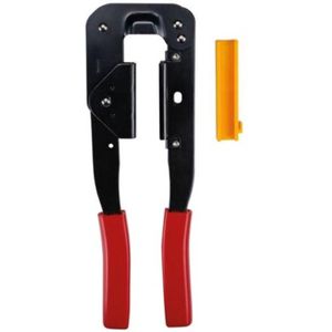 Toolland Robuuste IDC krimptang, perfect voor snel en betrouwbaar IDC-connectorwerk