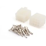 Velleman - Stekker Set - 3 x 4-polig - Fosforbrons - 6,2 mm