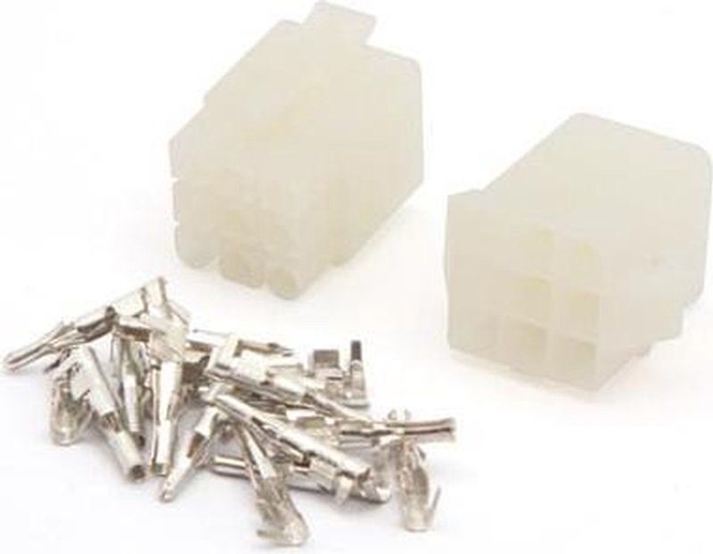 Velleman - SETS MET MEERDERE CONNECTOREN - Kabels + Stekkers - Wit