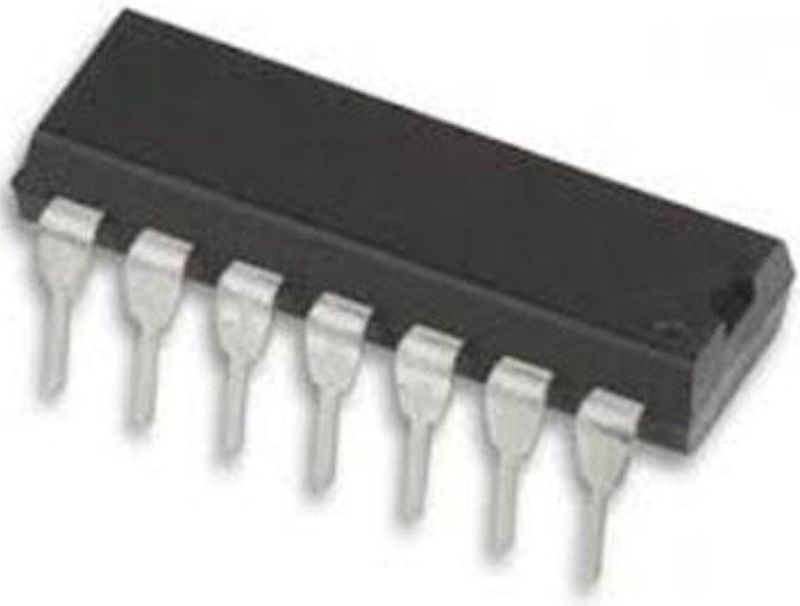 Velleman - CD4025 - TRIPLE 3-INPUT NOR GATE - Zwart - 10 Stuks