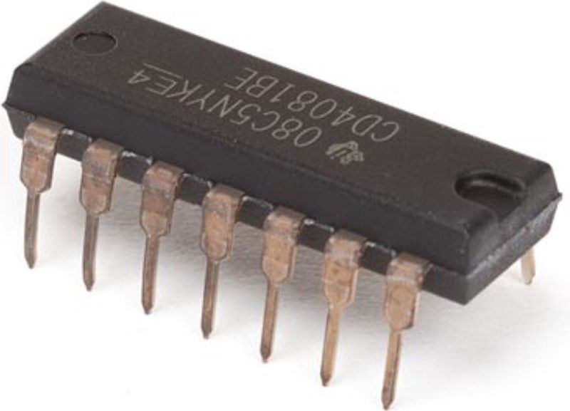 Velleman - CD4081 - 10 Stuks - Zwart - DIP 14