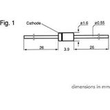 ZENER DIODE 12V - 500mW (ZA12V0)