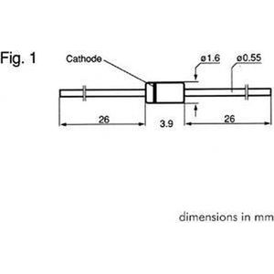 ZENER DIODE 4V7 - 500mW
