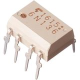 OPTO-ISOLATOR MET TRANSISTORUITGANG Vdc=2500V / CTR=19 (6N136)