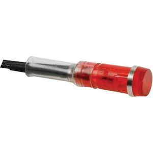Perel 124054 signaallamp, 9 mm, 230 VAC, rood