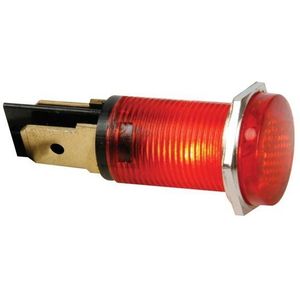 SEDER - HRJC220R Ronde LED-signaallamp, 14 mm, 220V, rood 142989