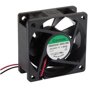 Velleman - BSS24/60 Ventilator - 60 X 60 X 25mm - Glijlager - 24VDC