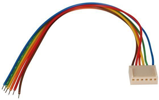 PRINTCONNECTOR - VROUWELIJK - 6 CONTACTEN / 20cm (BTWF6)