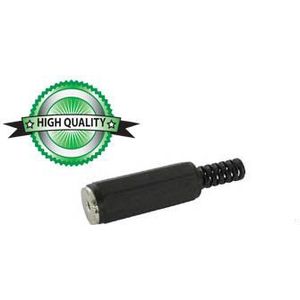 Velleman - CA007 - Mono Jack - Zwart - 2.5mm - 25 stuks