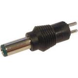 Velleman - PLUG 5.5 x 2.1mm - Plug - Zwart - ABS