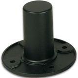 Luidsprekerhouder, Ø 35.5 mm, metaal, zwart