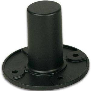 Luidsprekerhouder, Ø 35.5 mm, metaal, zwart