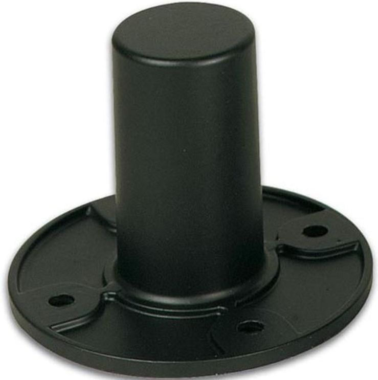 Luidsprekerhouder, Ø 35.5 mm, metaal, zwart