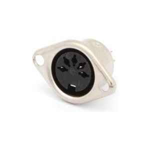 Velleman - CA086 - Vrouwelijke 5P DIN Plug - Chassismontage - 20 Stuks