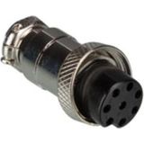 Velleman - Meerpolige Inbouwstekker - Metaal - 8 Soldeeraansluitingen